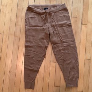 J. Crew cotton cashmere joggers